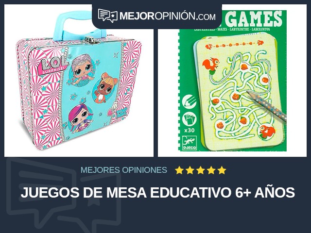 Juegos de mesa Educativo 6+ años