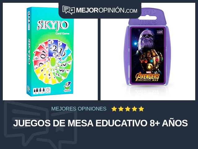 Juegos de mesa Educativo 8+ años