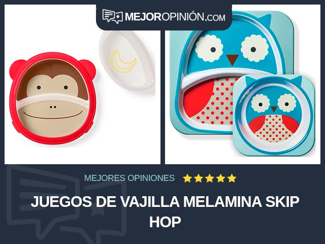 Juegos de vajilla Melamina Skip Hop