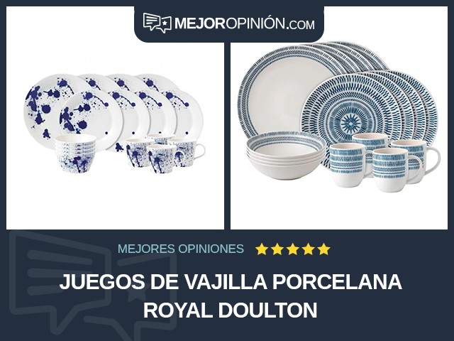 Juegos de vajilla Porcelana Royal Doulton