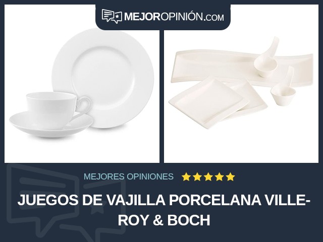 Juegos de vajilla Porcelana Villeroy & Boch