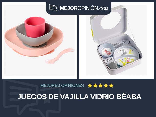 Juegos de vajilla Vidrio BÉABA