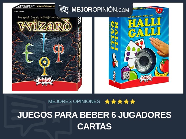 Juegos para beber 6 jugadores Cartas