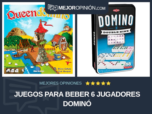 Juegos para beber 6 jugadores Dominó