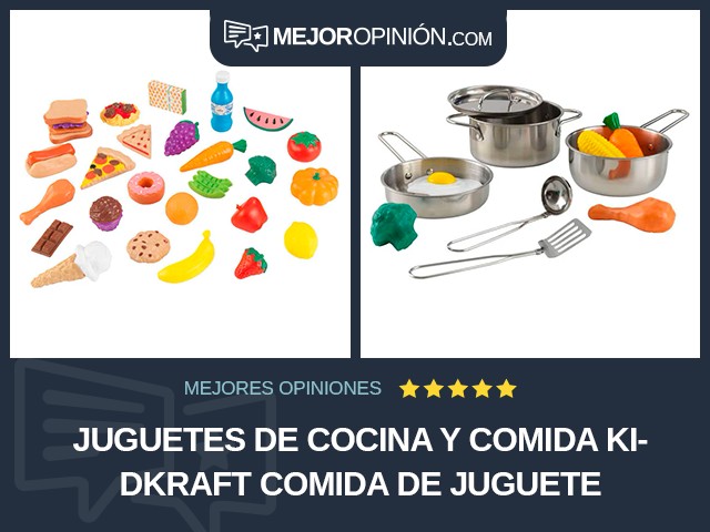 Juguetes de cocina y comida KidKraft Comida de juguete