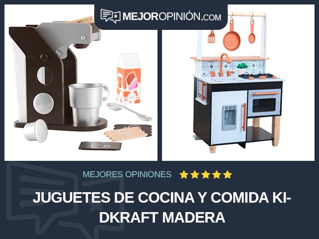 Juguetes de cocina y comida KidKraft Madera