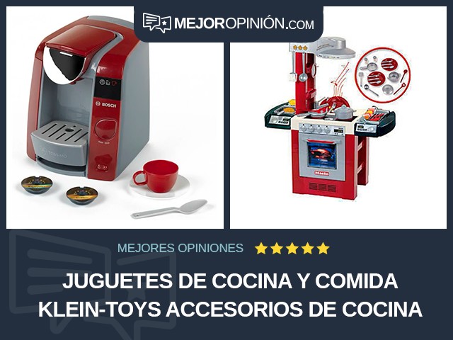 Juguetes de cocina y comida Klein-Toys Accesorios de cocina