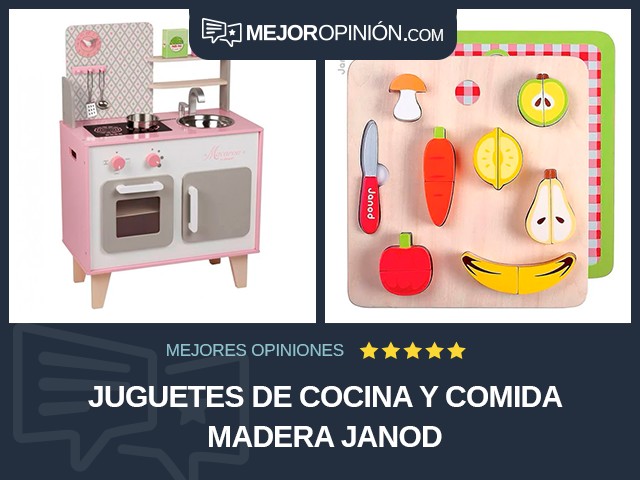 Juguetes de cocina y comida Madera Janod