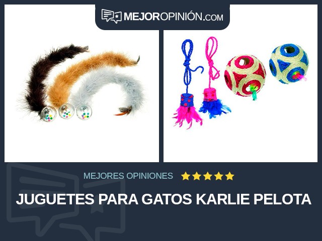 Juguetes para gatos Karlie Pelota