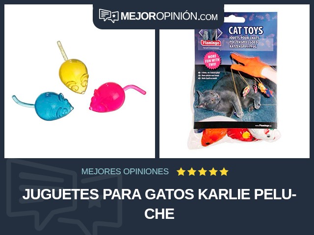 Juguetes para gatos Karlie Peluche