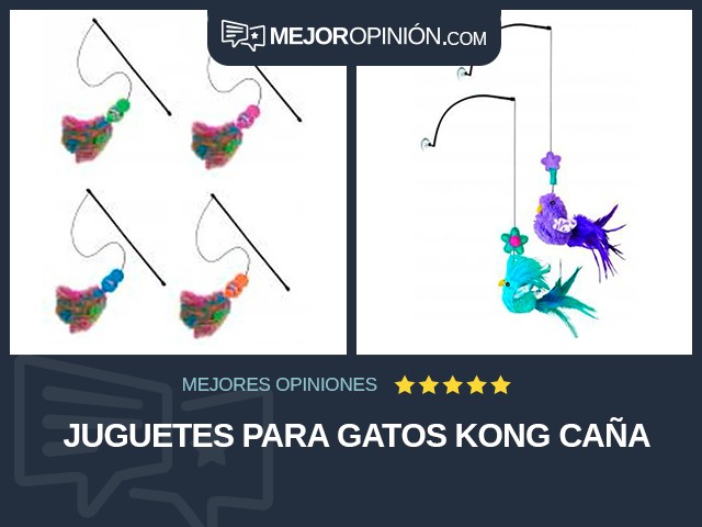 Juguetes para gatos KONG Caña