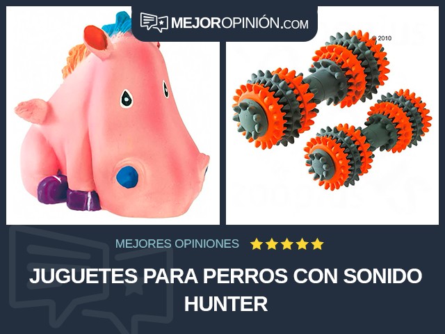 Juguetes para perros Con sonido HUNTER