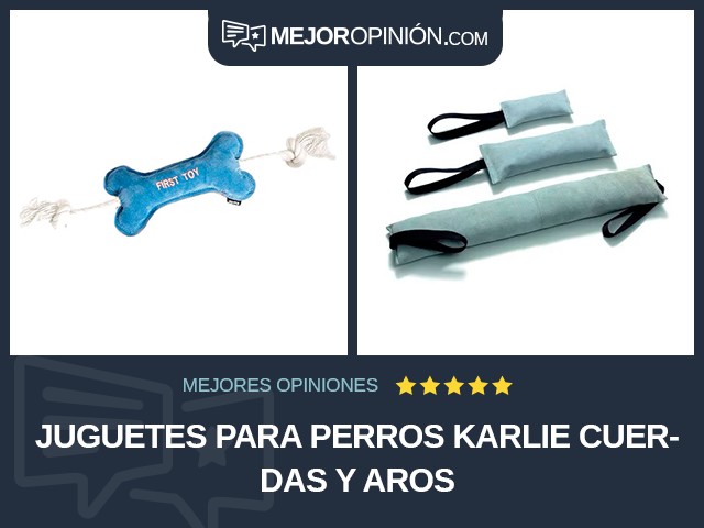 Juguetes para perros Karlie Cuerdas y aros