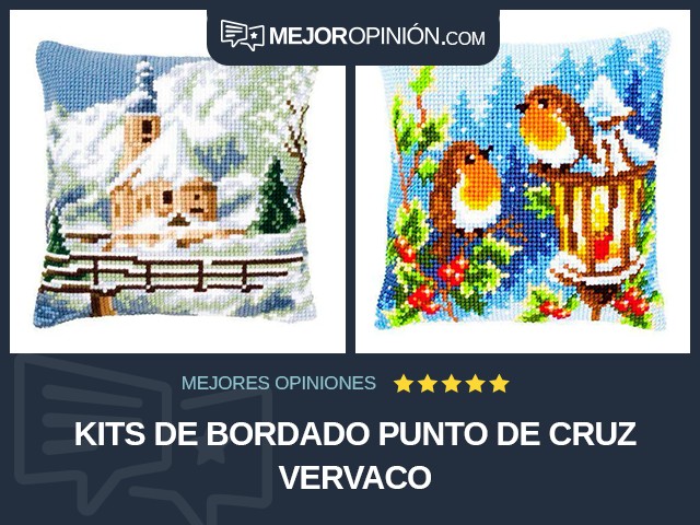 Kits de bordado Punto de cruz Vervaco