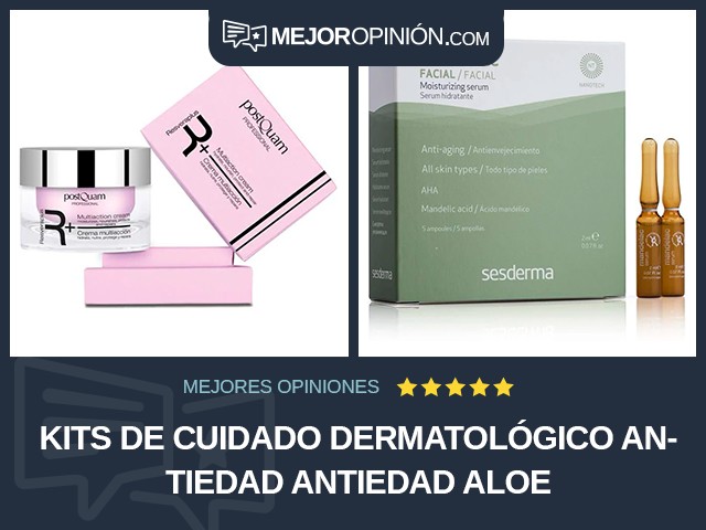 Kits de cuidado dermatológico antiedad Antiedad Aloe