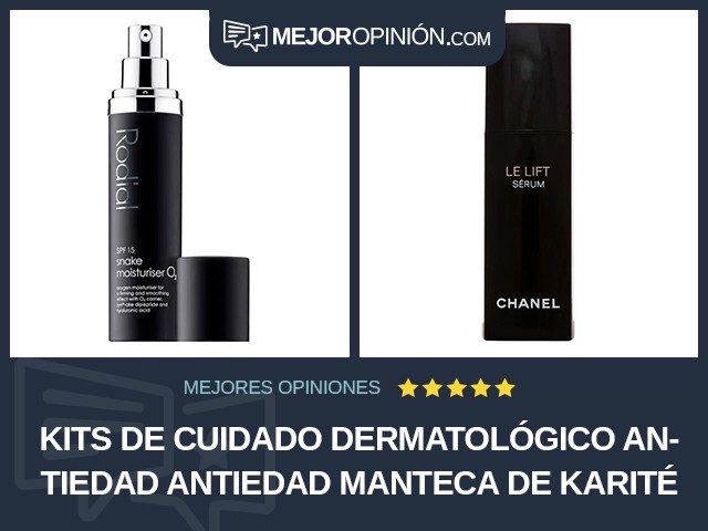 Kits de cuidado dermatológico antiedad Antiedad Manteca de karité