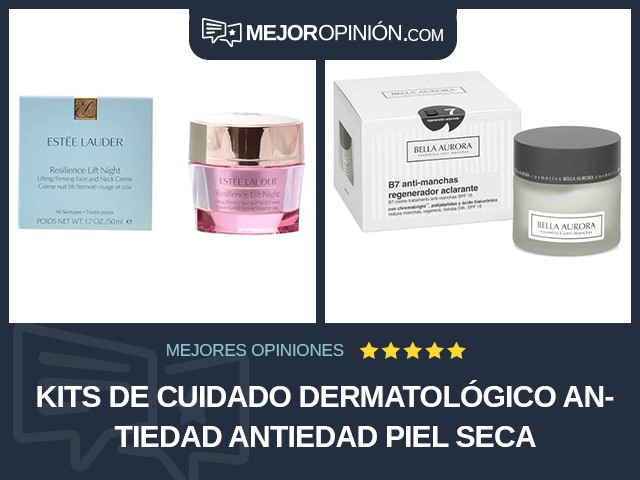 Kits de cuidado dermatológico antiedad Antiedad Piel seca