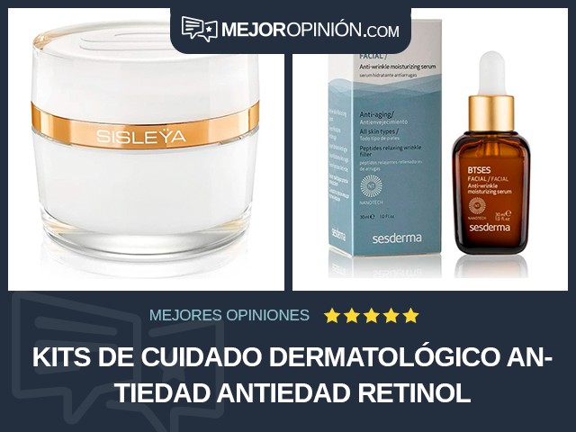 Kits de cuidado dermatológico antiedad Antiedad Retinol