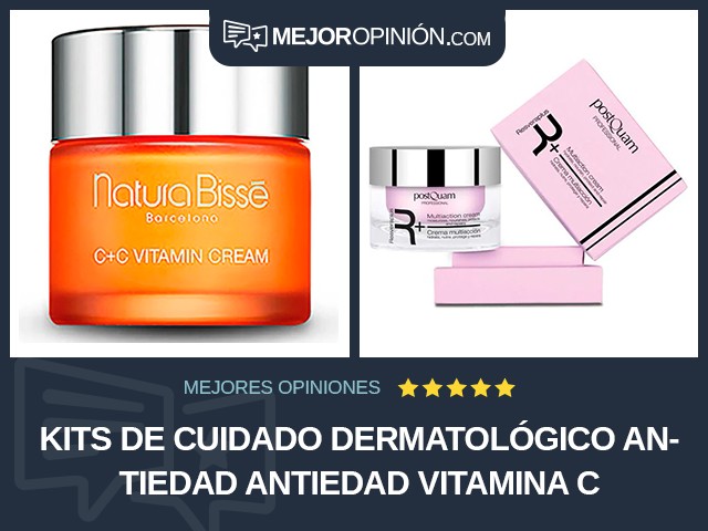 Kits de cuidado dermatológico antiedad Antiedad Vitamina C