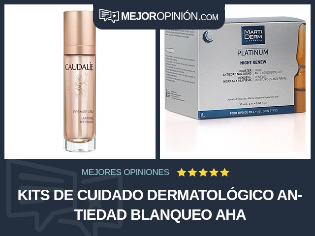 Kits de cuidado dermatológico antiedad Blanqueo AHA