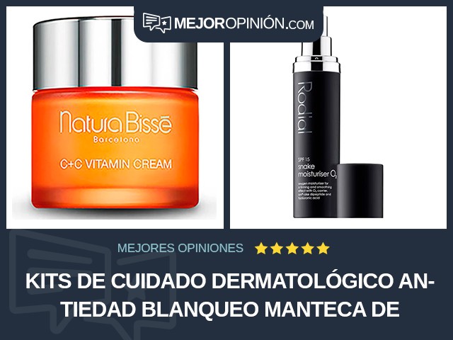 Kits de cuidado dermatológico antiedad Blanqueo Manteca de karité