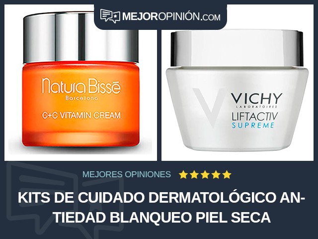 Kits de cuidado dermatológico antiedad Blanqueo Piel seca