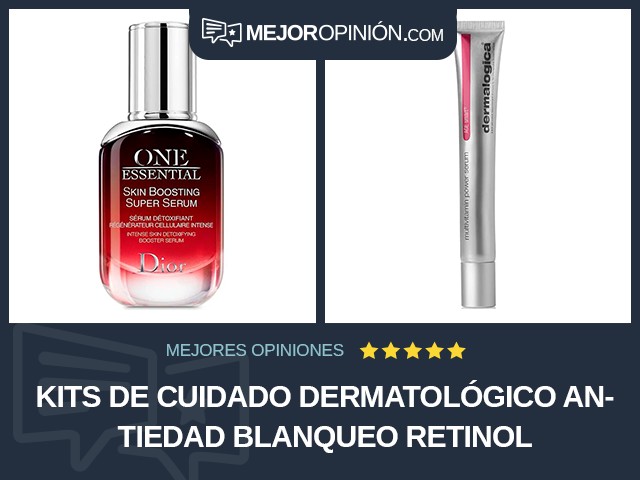 Kits de cuidado dermatológico antiedad Blanqueo Retinol