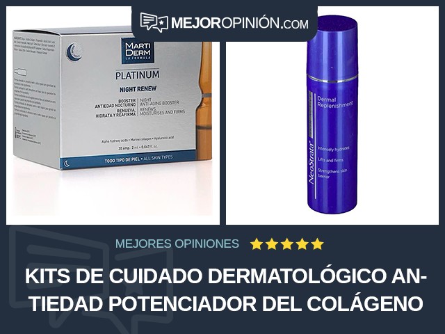 Kits de cuidado dermatológico antiedad Potenciador del colágeno Crema