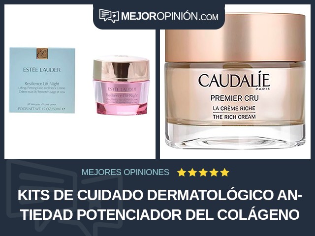 Kits de cuidado dermatológico antiedad Potenciador del colágeno Vitamina C