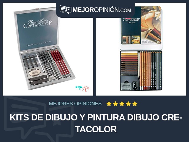 Kits de dibujo y pintura Dibujo Cretacolor