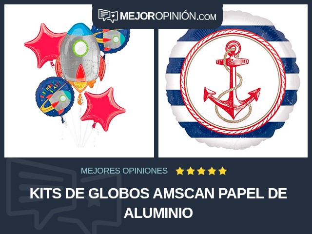 Kits de globos Amscan Papel de aluminio