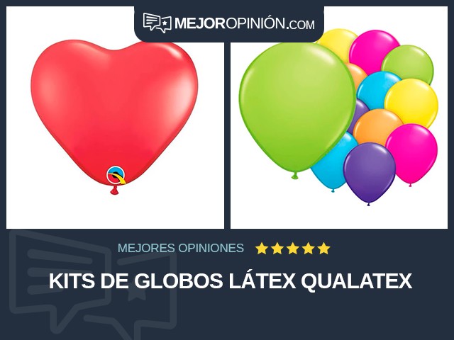 Kits de globos Látex Qualatex