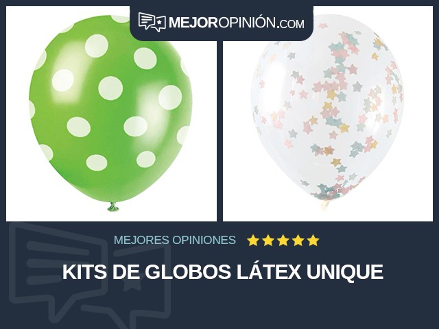 Kits de globos Látex Unique