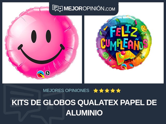 Kits de globos Qualatex Papel de aluminio