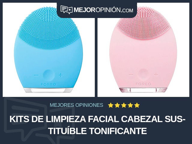 Kits de limpieza facial Cabezal sustituíble Tonificante