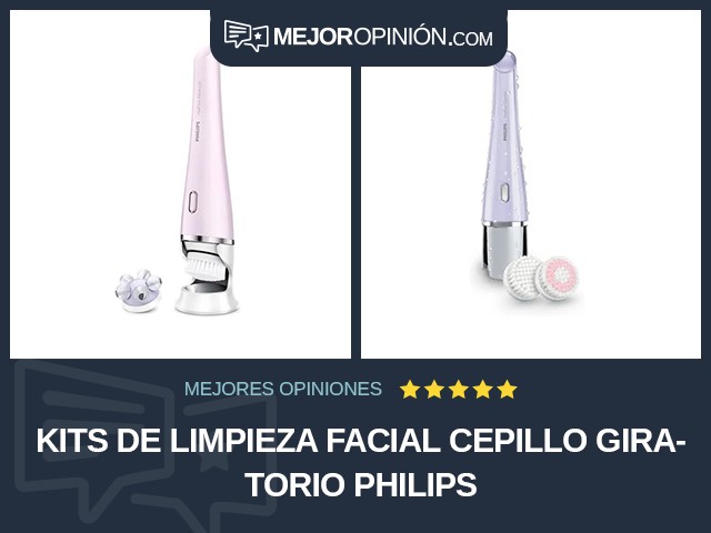 Kits de limpieza facial Cepillo giratorio Philips