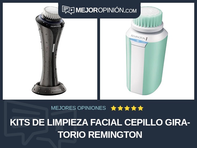 Kits de limpieza facial Cepillo giratorio Remington