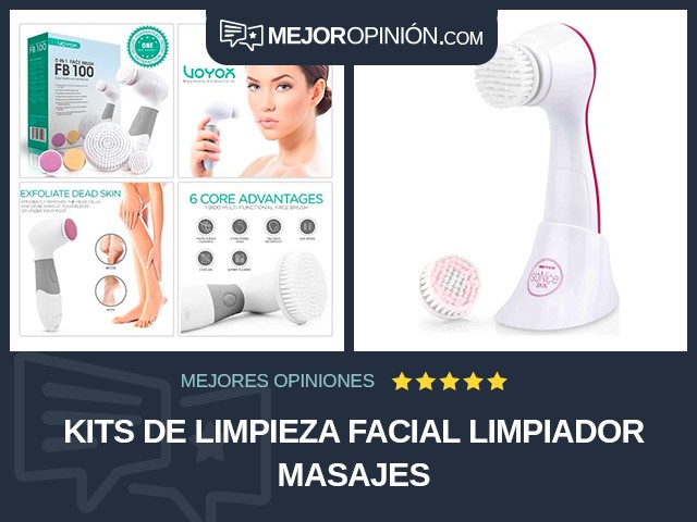 Kits de limpieza facial Limpiador Masajes