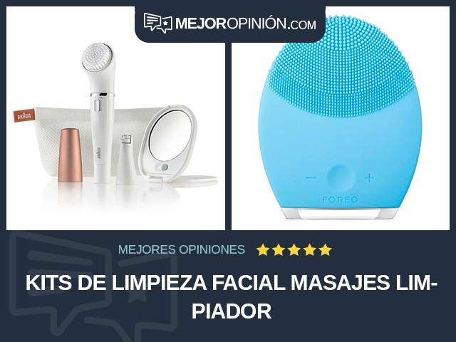 Kits de limpieza facial Masajes Limpiador