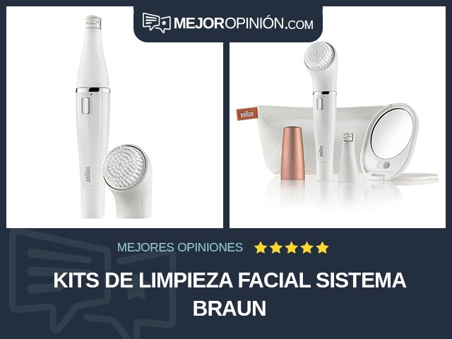 Kits de limpieza facial Sistema Braun