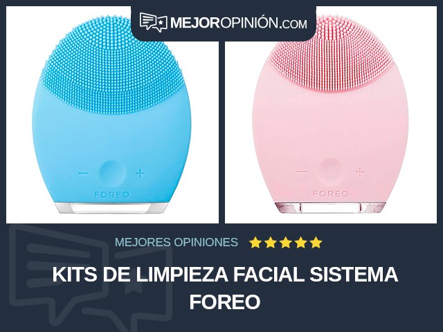 Kits de limpieza facial Sistema FOREO