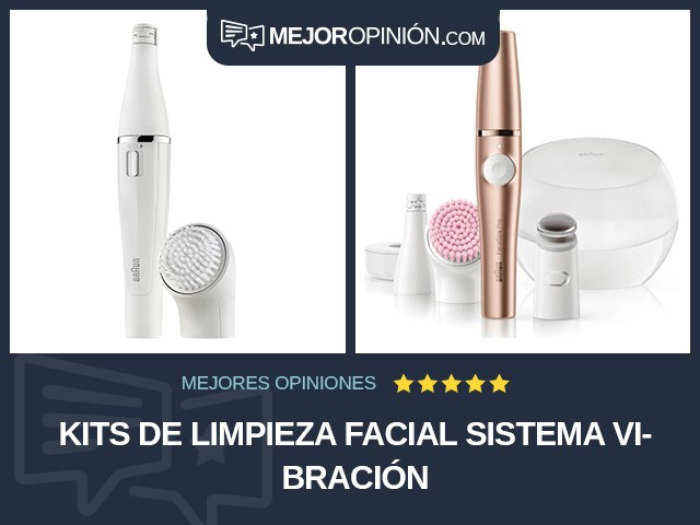 Kits de limpieza facial Sistema Vibración