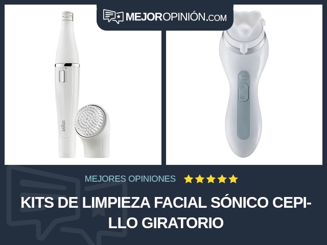 Kits de limpieza facial Sónico Cepillo giratorio