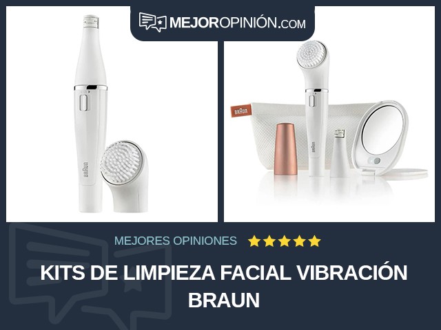 Kits de limpieza facial Vibración Braun