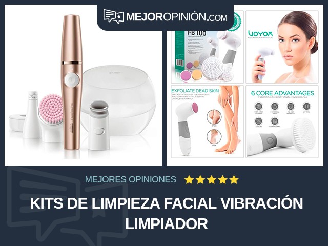 Kits de limpieza facial Vibración Limpiador