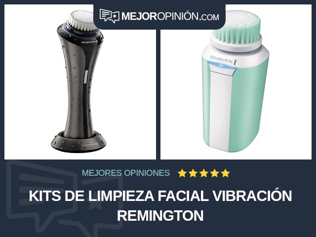 Kits de limpieza facial Vibración Remington