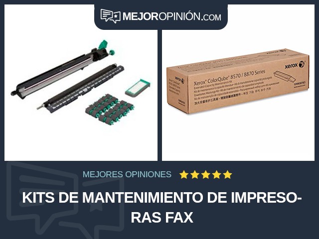 Kits de mantenimiento de impresoras Fax