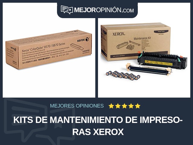 Kits de mantenimiento de impresoras Xerox