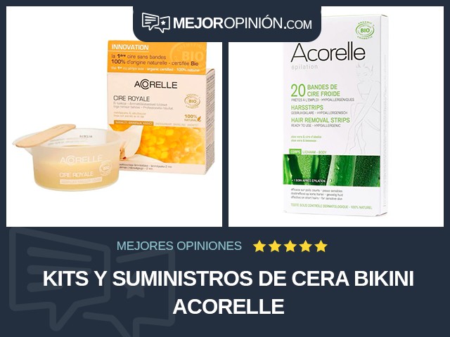 Kits y suministros de cera Bikini Acorelle