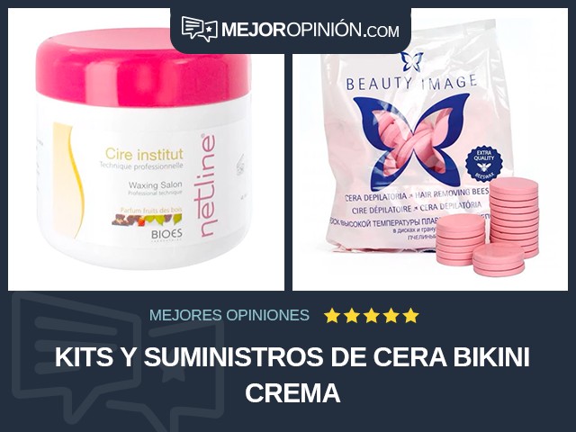 Kits y suministros de cera Bikini Crema